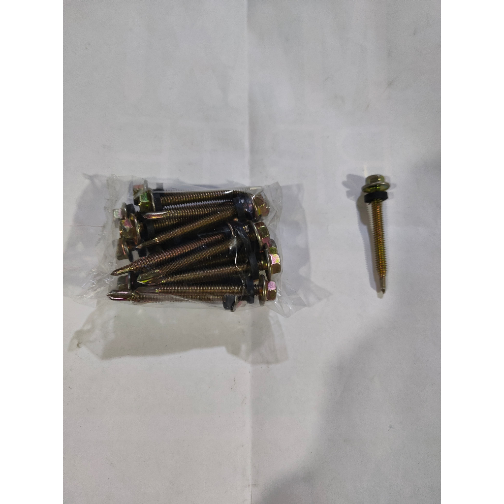 Baut Roofing / Baut Spandek / Baut Drilling / Skrup Spandek Lion 5 CM Bungkus