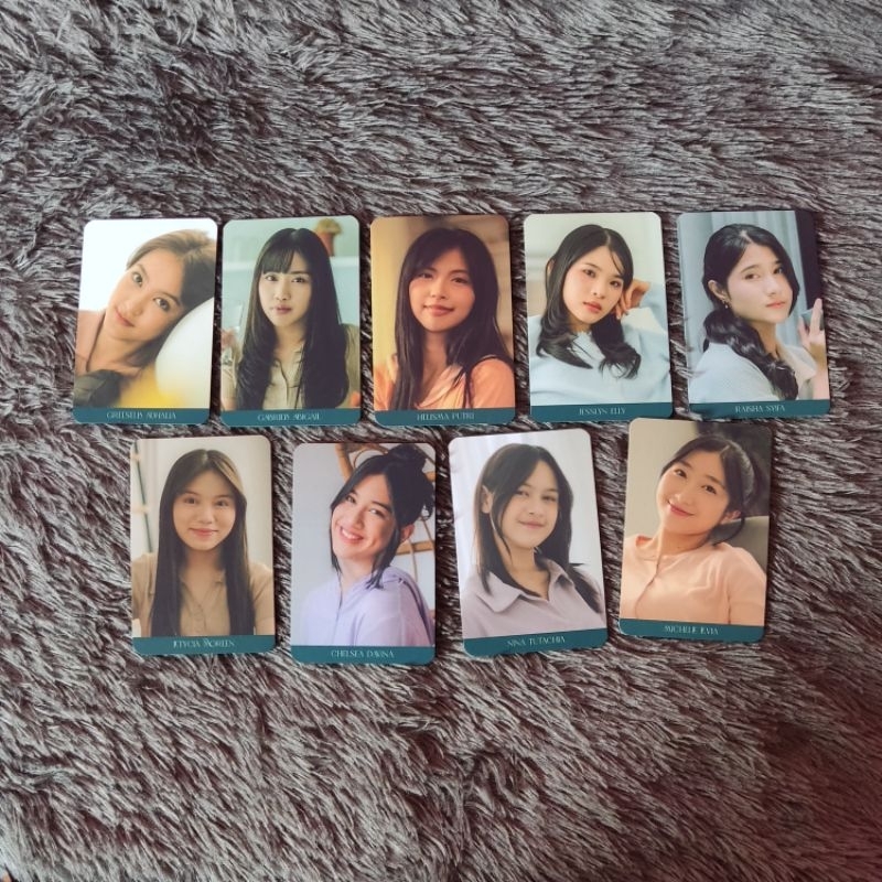 Photocard JKT48 calendar 2025 A Gaze Of Dream