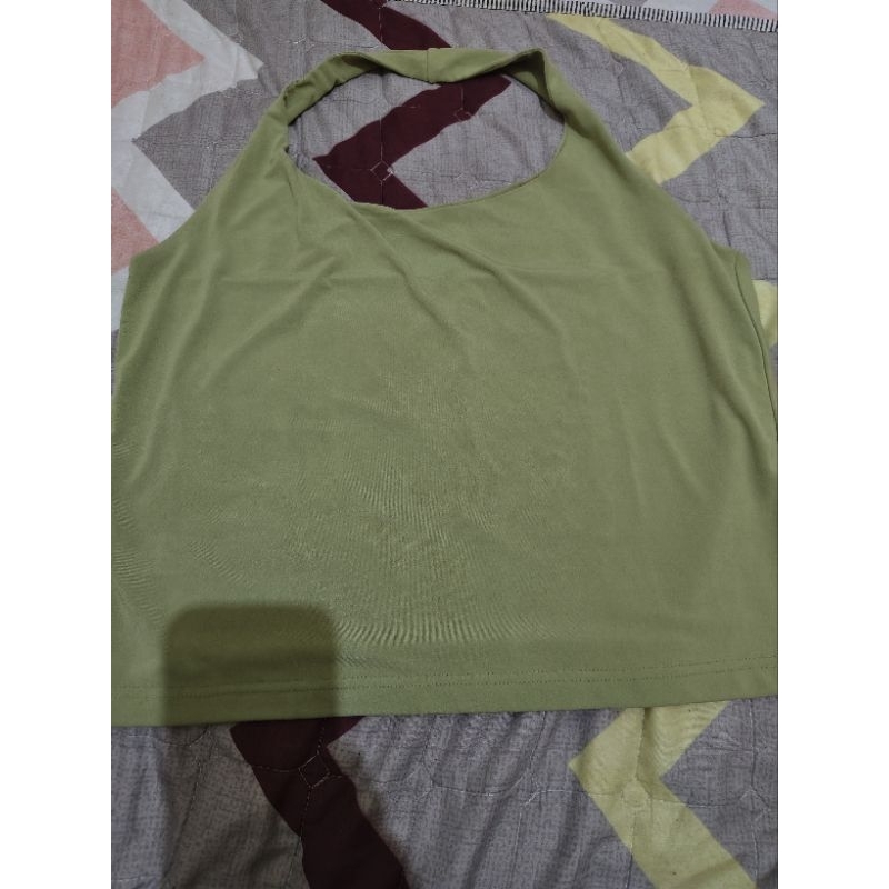 Preloved CROP TANKTOP BIGSIZE