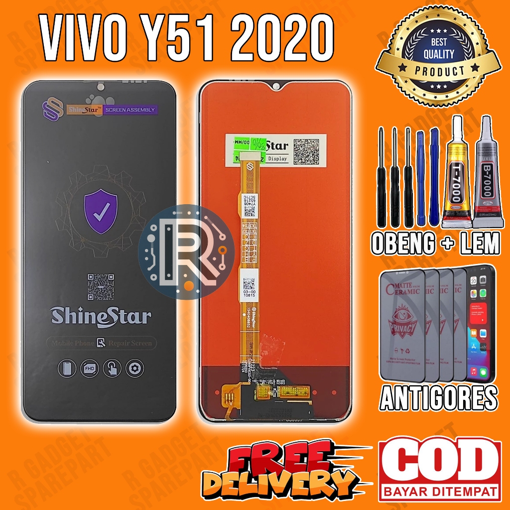 LCD VIVO Y51 2020 SHINE STAR FULLSET LCD TOUCHSCREEN