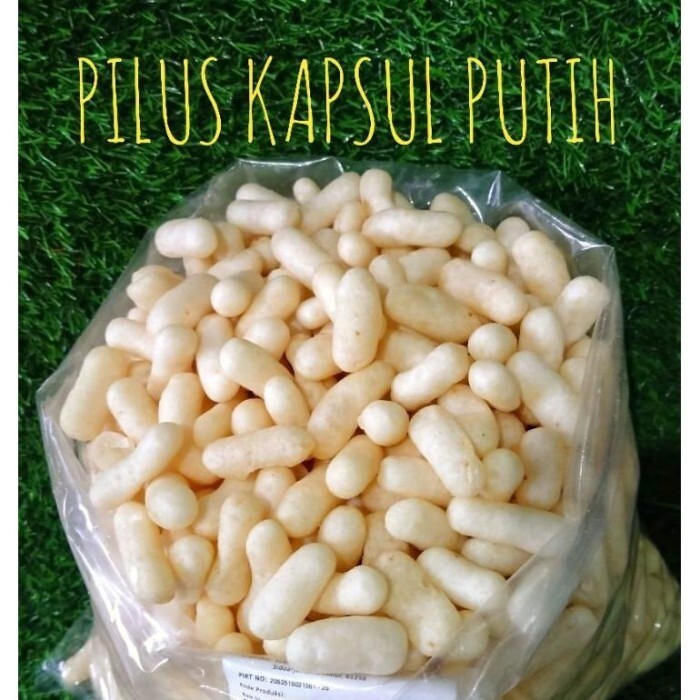 

cemilan pilus kapsul gurih
