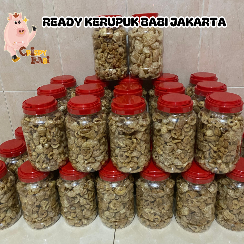 

Kerupuk Krupuk Kulit Babi Nong Kerubi Krubi Samcan Mix