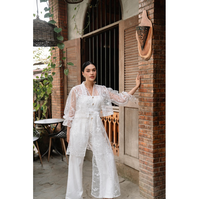 CALA TOP [Outer + Vest + Syal] -  Raya Collection | Dress Wanita | Tunik Kaftan Gamis Abaya Kebaya |