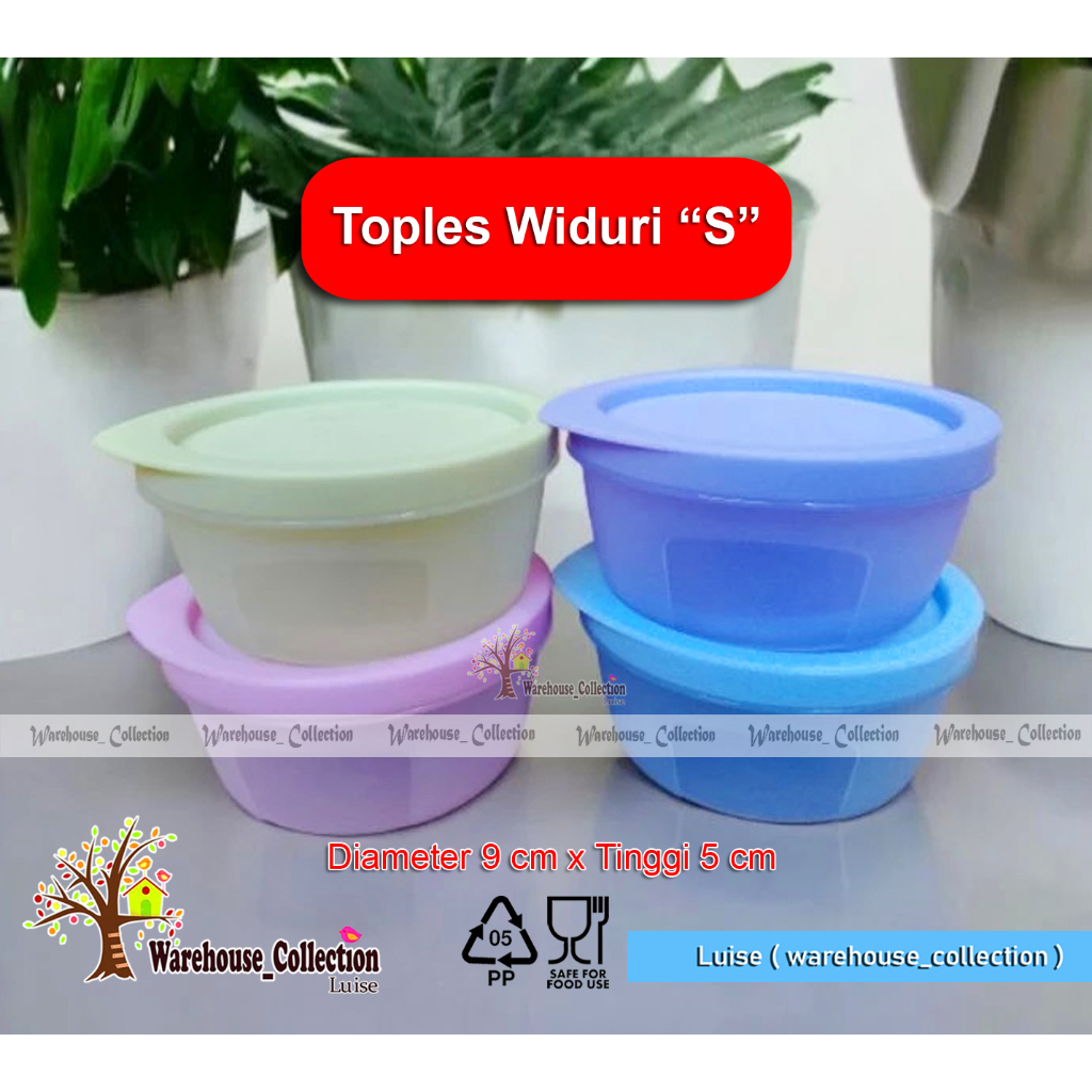 [ Per- Pcs] Toples Mini 200Ml / Sealware Widuri Mini / Tempat Mpasi Bpa Free Serbaguna / Tempat