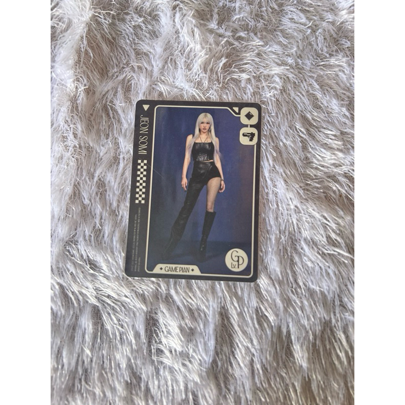 wts somi game card pc game plan official photocard