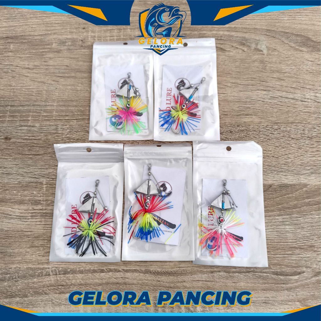 UMPAN CASTING JITU IKAN KERANDANG || IKAN GABUS DAN TOMAN || ND LURE (Uk. 8 gr)