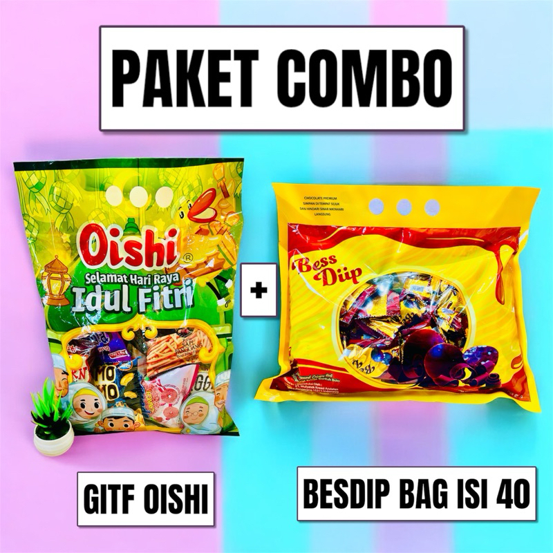 

Paket Kue Kering Lebaran Premium THR | Hampers Kue Kering | Parcel Kue Kering | Paket Snack Idul Fitri Combo Bessdiip Cokelat Bag Isi 40 Pcs