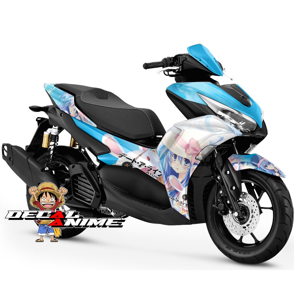[Decal Anime] Stiker Aerox Full body Decal Aerox 155 NVX OLD NEW AEROX Anime Ayumi