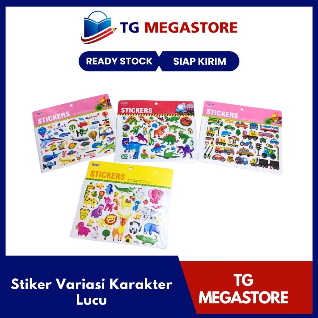 

Stiker Variasi Karakter Lucu