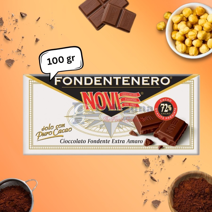 

Novi Fondentenero 72% cocoa 100gr