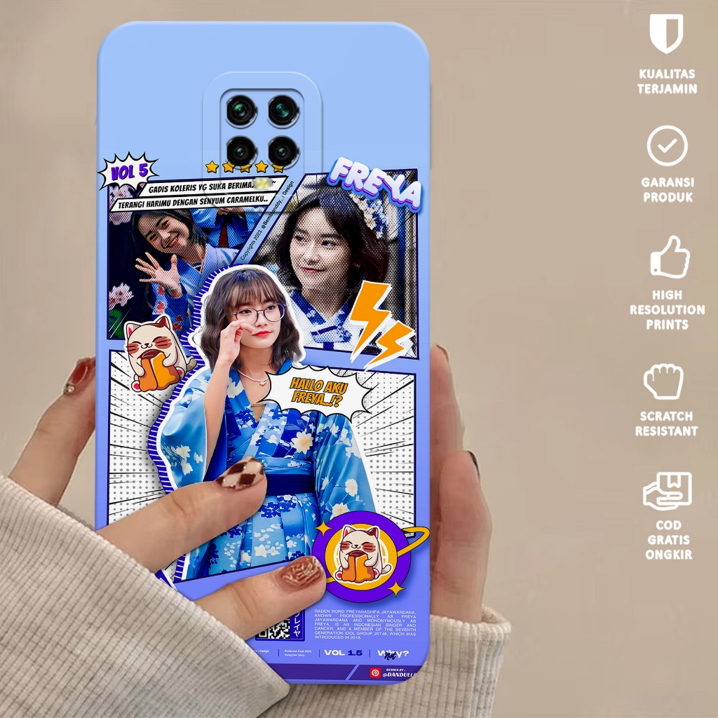 Case Xiaomi Redmi Note 9 PRO - Softcase Xiaomi Redmi Note 9 Pro Motif JKT48 - Casing Hp Xiaomi Redmi
