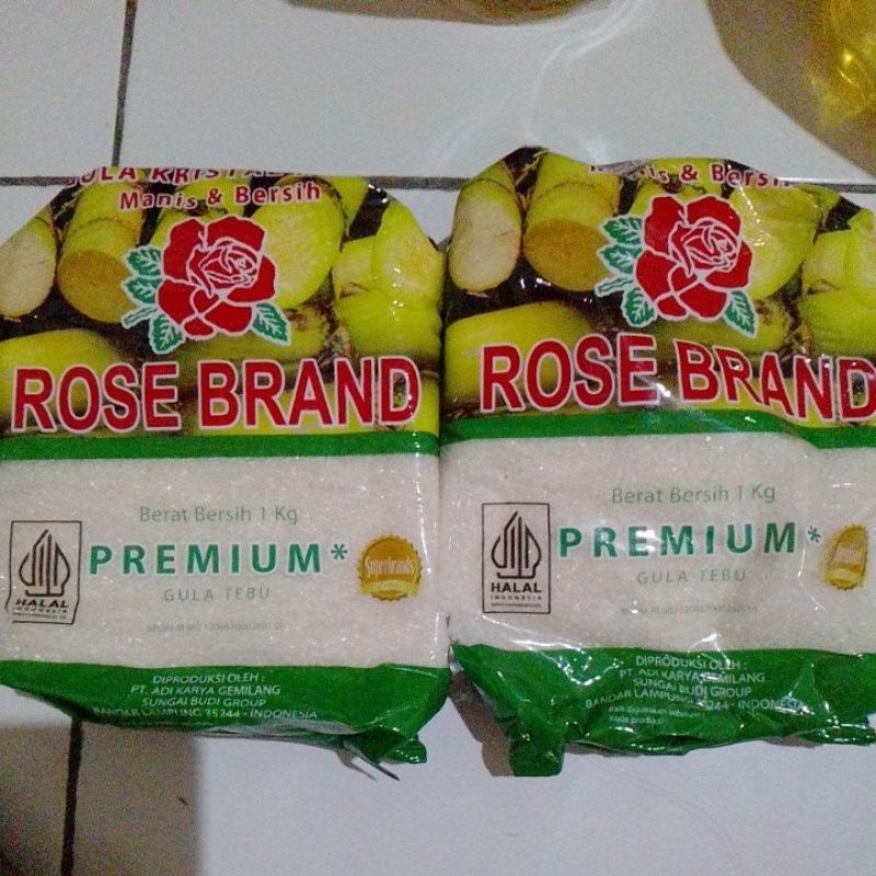 

gula rose brand 1kg
