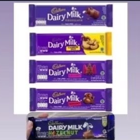 

Cadbury Dairy Milk FRUIT&NUT /BLACK FOREST/CASHEW NUT/ MILK CHOCO 62gr