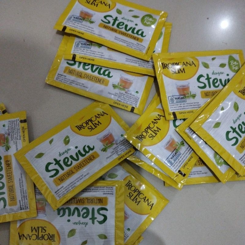 

Gula Tropicana slim Stevia 2,2 gr persachet