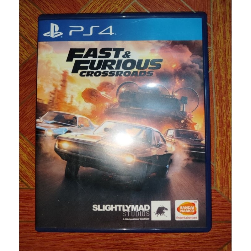 KASET PS4 Balapan mobil FAST & FURIOUS CROSSROADS