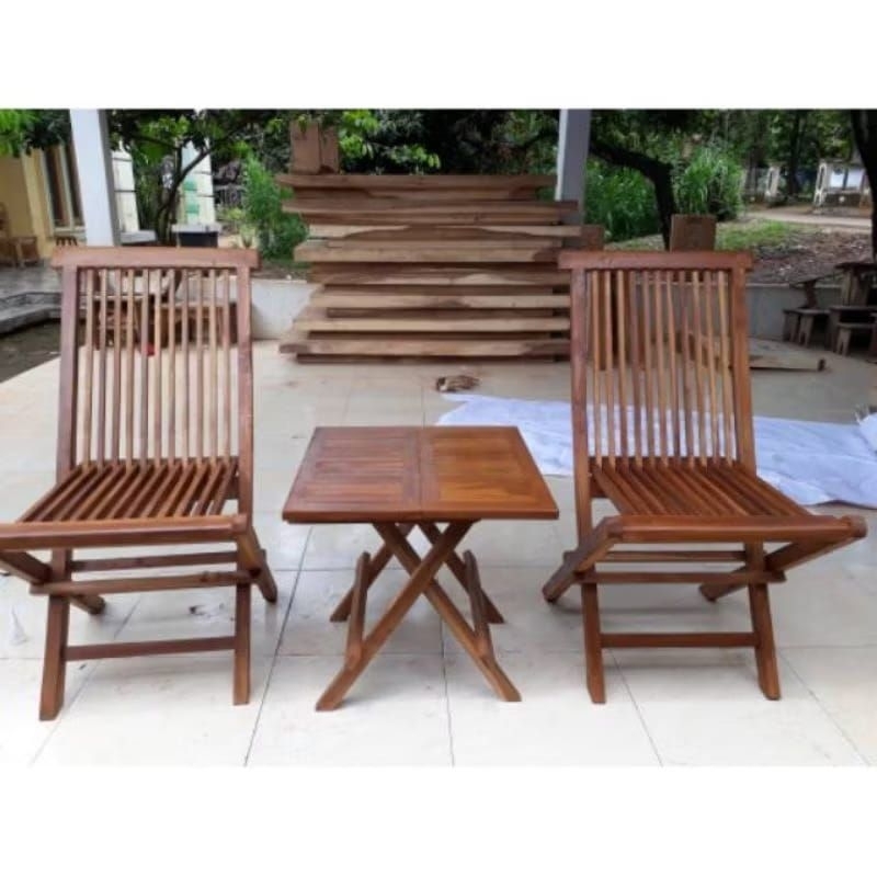 set meja teras kursi lipat minimalis meja teras minimalis termurah