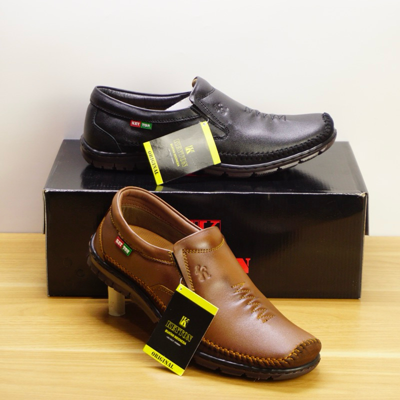 Sepatu Kulit Pria Keyton NMB892