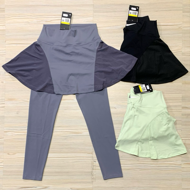ROK CELANA LEGGING NYLON PANJANG WANITA ADIDAS IMPORT PREMIUM HIGH WAIST LADIES NILON OLAHRAGA 2 in 