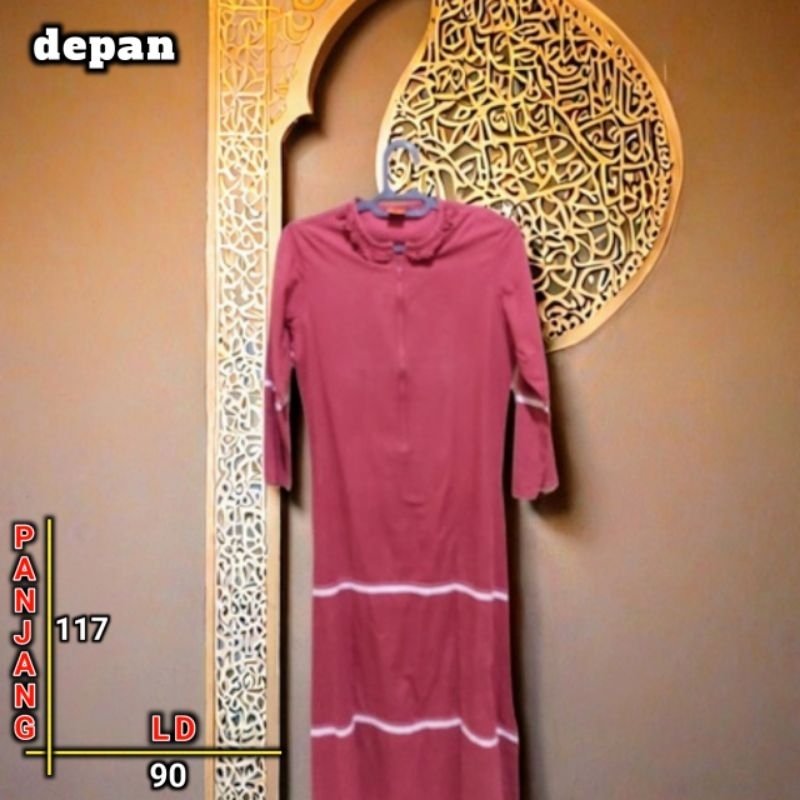 gamis susun canda renda