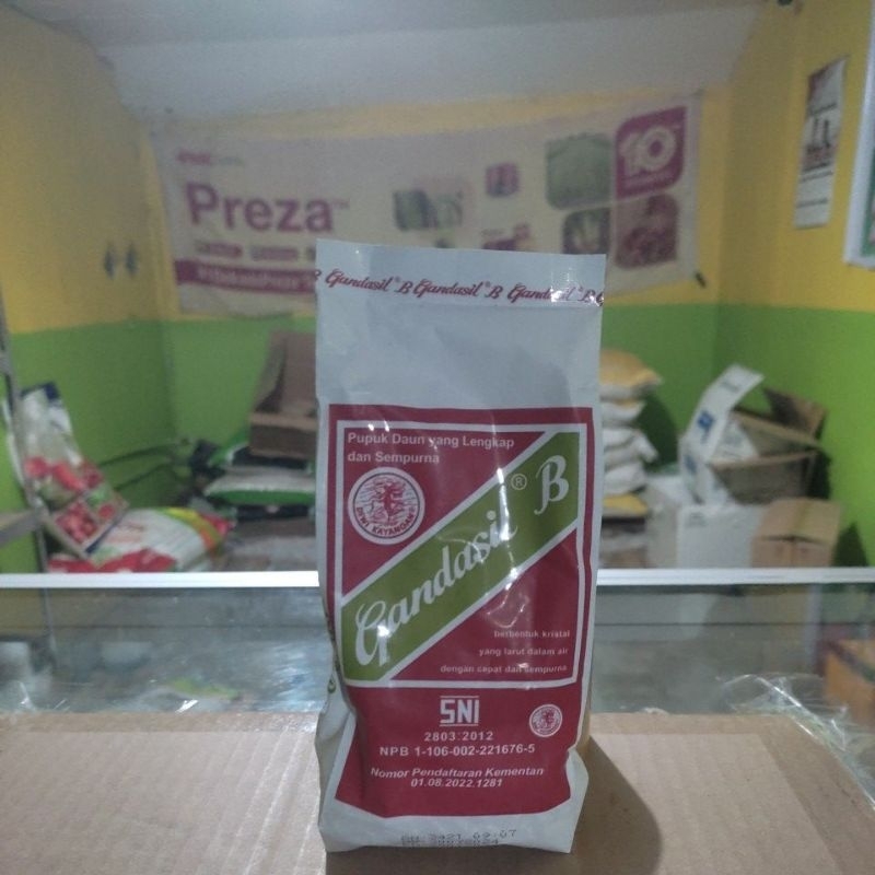 PUPUK DAUN GANDASIL B 500GRAM
