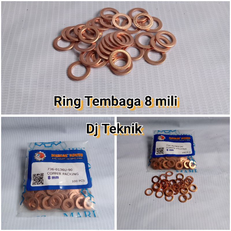 RING TEMBAGA 8 MILI / RING OLI DONGFENG 8 MILI