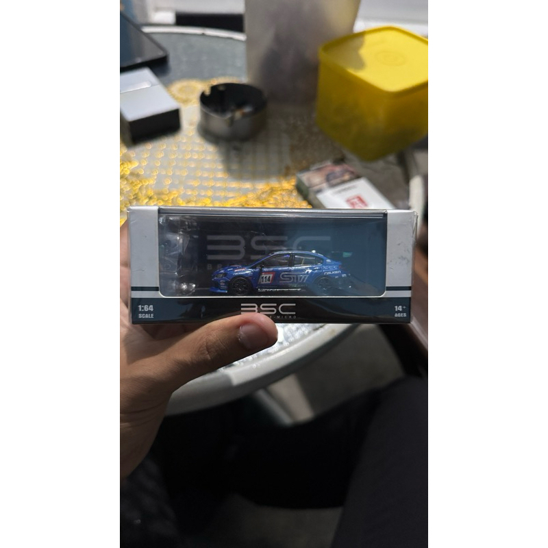 BSC Subaru WRX STI 24H Rally With Figure