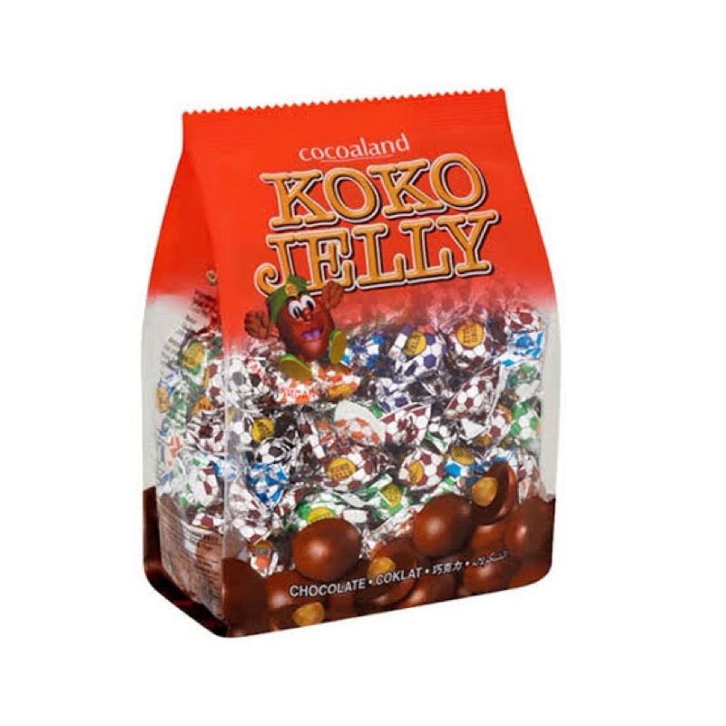 

Koko Jelly Malaysia 750gr Isi Kacang peanut dan anggur