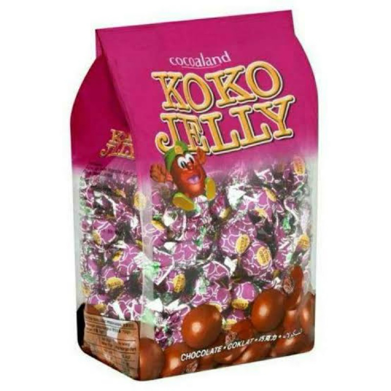 

Koko Jelly Malaysia 750gr Isi Kacang peanut dan anggur