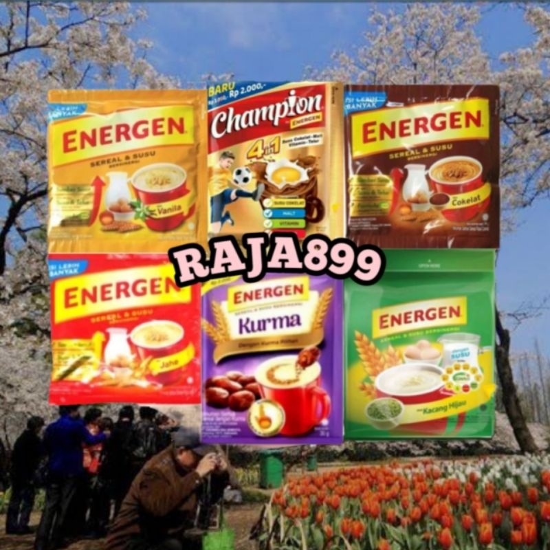 

ENERGEN MINUMAN SEREAL SACHET 5 PCS ALL VARIAN
