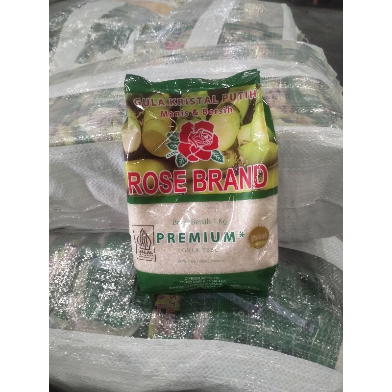 

GULA PASIR PREMIUM ROSEBRAND 1Kg per Zak/20bks