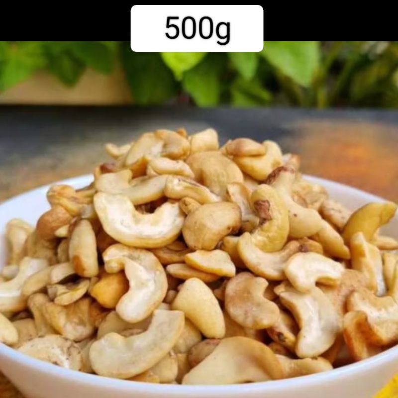 

Kacang Mede Kemasan 500g Pecahan Mentah Mente Patahan (PM)