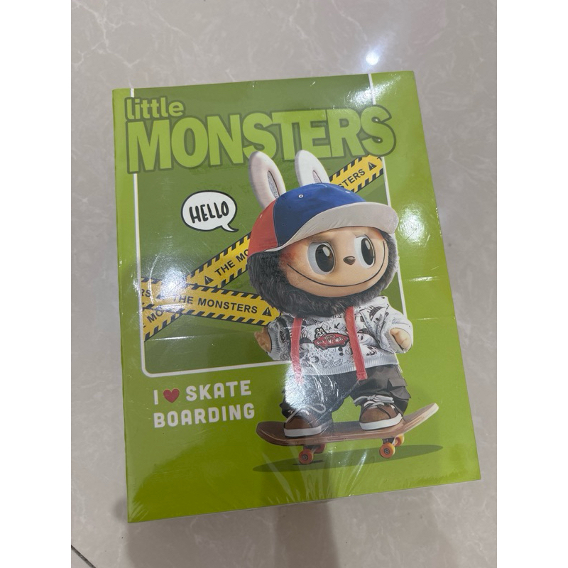

{10 pcs} Buku Tulis Sekolah Anak X-Book Kwarto/Kecil Little Monster/Labubuu Isi 38 Lembar