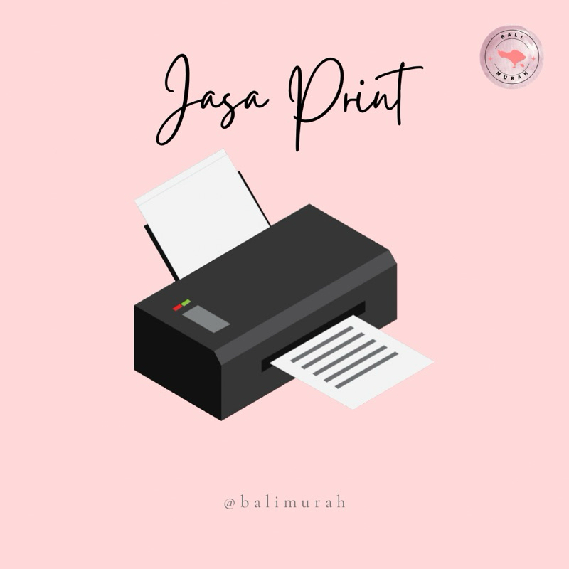 

PRINT A4 di BALI/ Cetak Kertas A4 , buku/makalah/skripsi/tugas/soal A4 BW/COLOR/HITAM PUTIH/WARNA