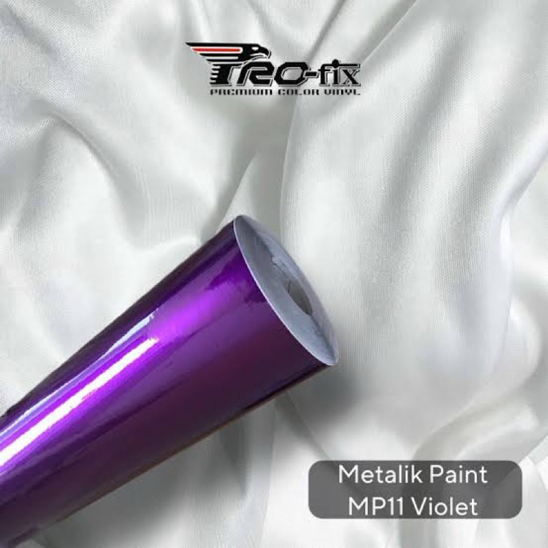 Skotlet sticker ungu metalik candy glossy skotlet ungu metalik