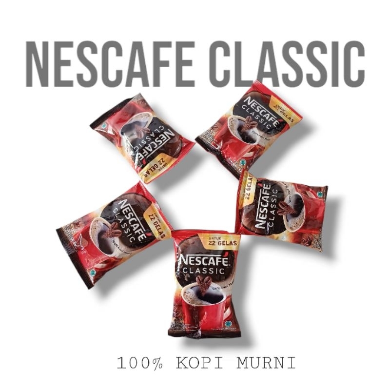 

Nescafe Classic Kopi Muri 22 Gelas original