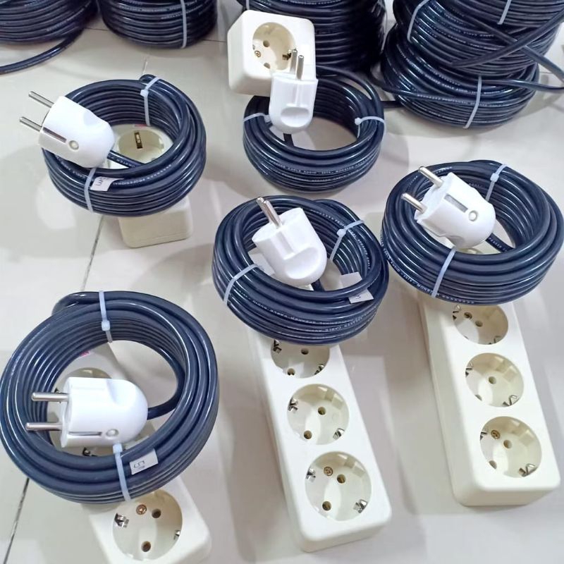 Stop  Kontak Uticon Kabel SNI  15 20 25 30 35 40 meter  / Stopkontak Terminal kuningan 1 2 3 4 5 Lub