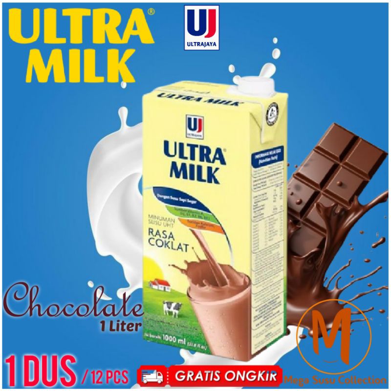 

Ultra Milk Rasa Coklat 1 Liter