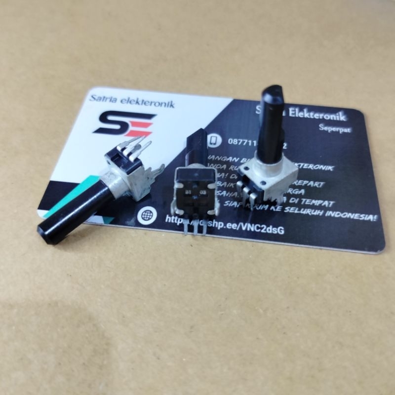 Potensio Segi 3 pin 10k Potensio Segi 3 kaki B103 10k