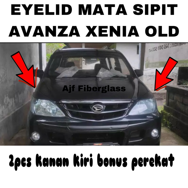 Eyelid Mata Sipit Cover Lamp Avanza Xenia Tahun Lama
