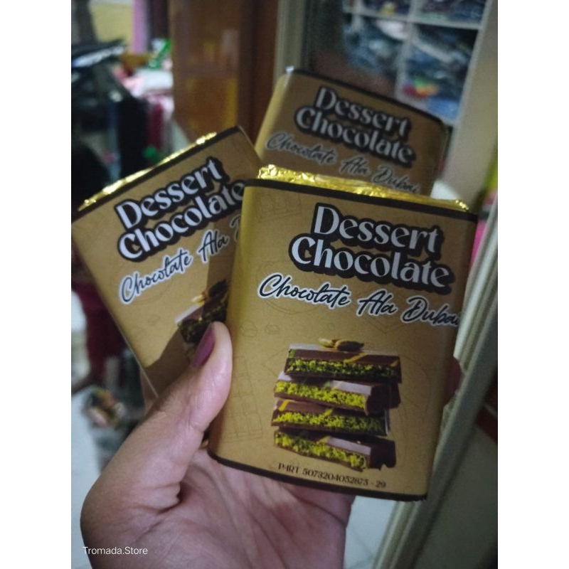 

Dubai Chocolate dengan Greente Made Crispy