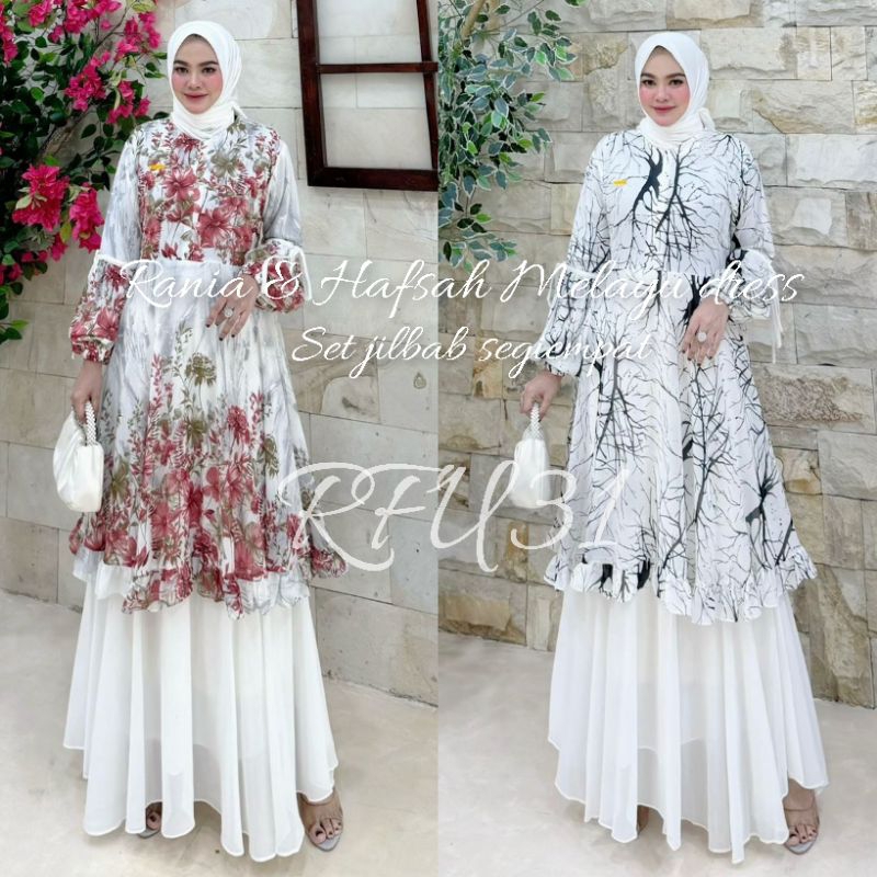 M.NABIL/HAFSAH/RANIA GAMIS SET SEGIEMPAT