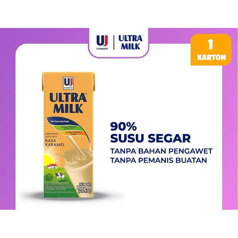 

Ultra Milk Caramel 200 ml