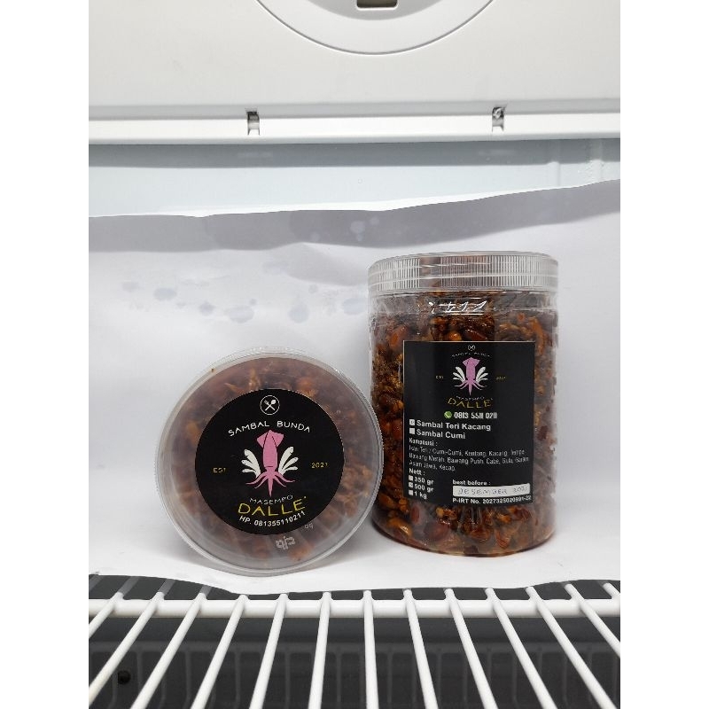 

Sambal teri Dan Kacang Pedas 500g