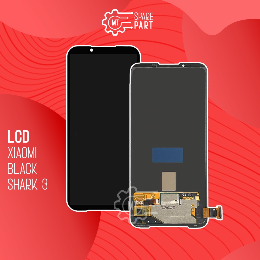 LCD Xiaomi Black Shark 3 - Original 100% Fullset Touchscreen Garansi 1 Bulan Packing Bubble