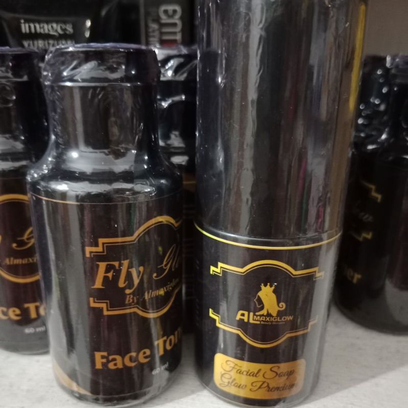 sabun  al maxi glow /  toner pembersih al maxi glow