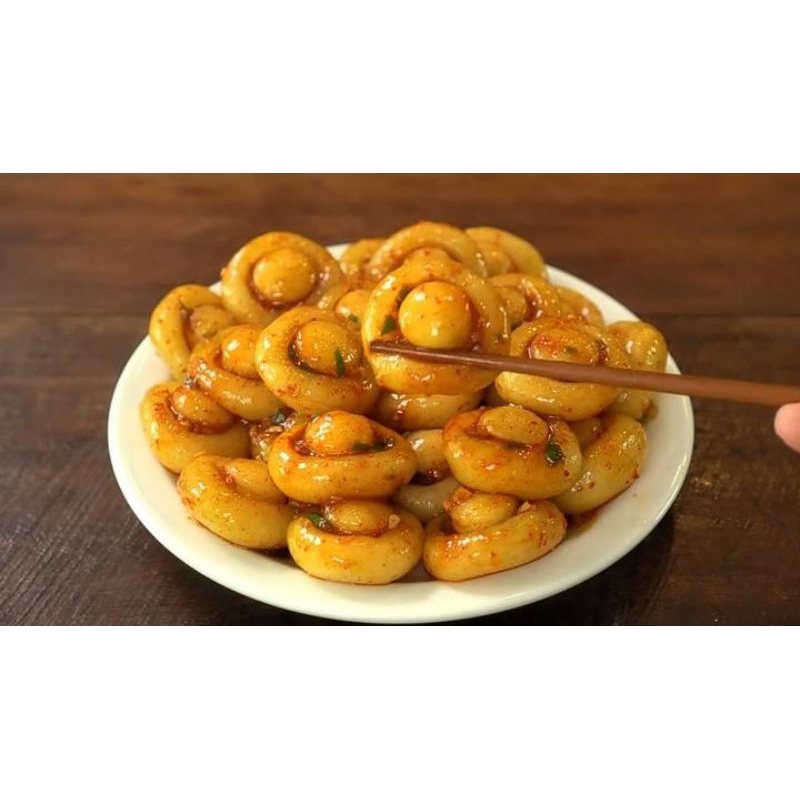 

kentang aci Pedas Bulat