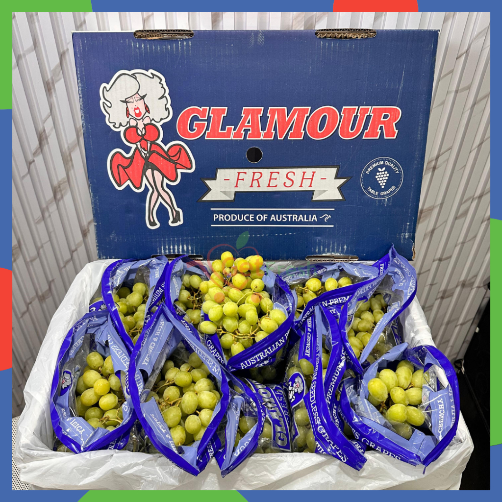 

Anggur Hijau Aust Dus -+ 9,5kg (Seedless)