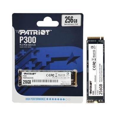SSD PATRIOT 256GB M.2 NVMe GEN 3 X4 - P300