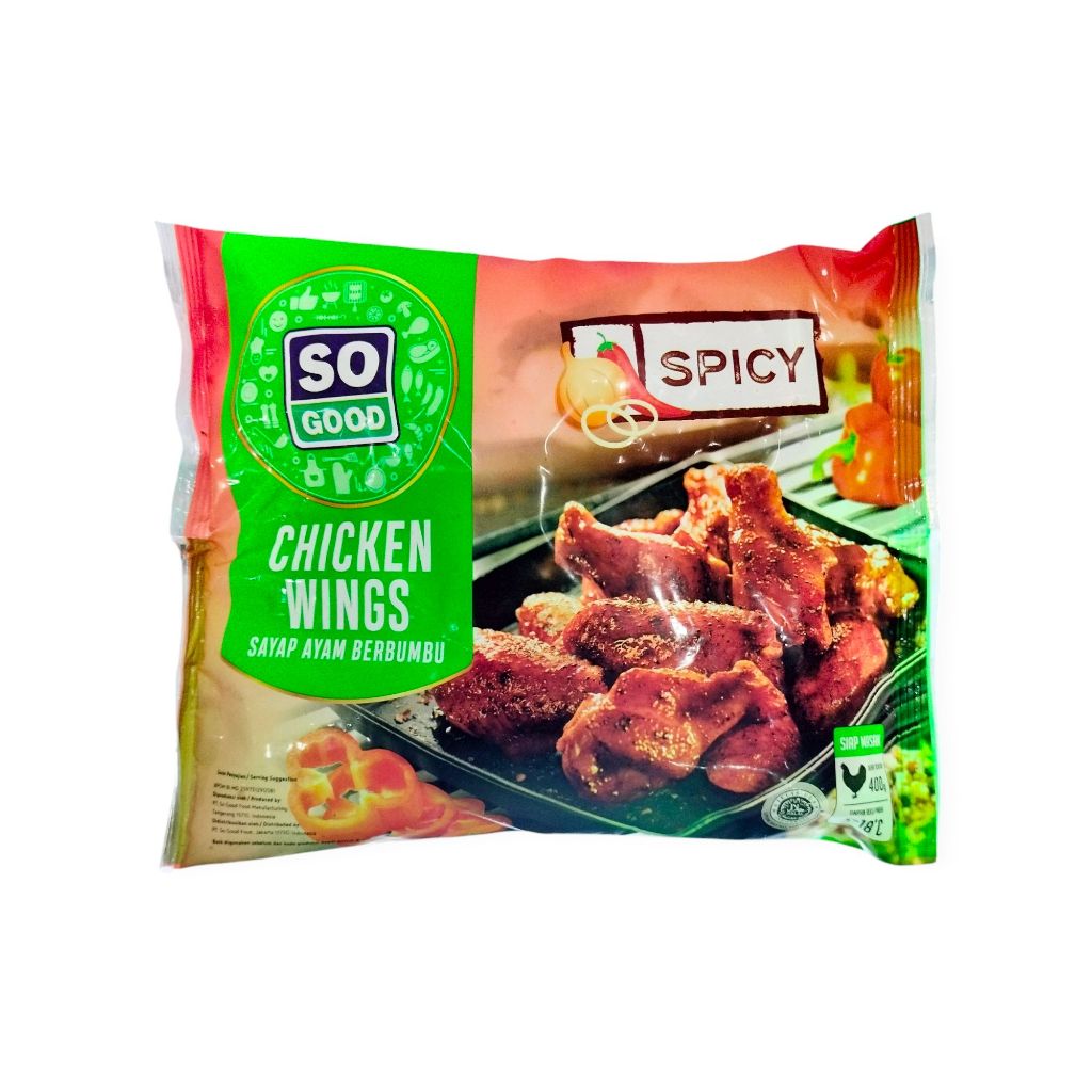 

SG - Spicy Wing 400gr - So Good frozen food