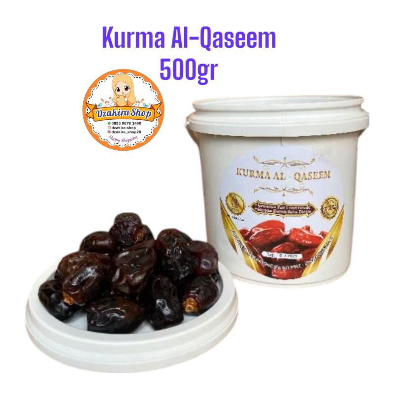 

Qurma Al-qaseem ember 500gr premium | KURMA MURAH